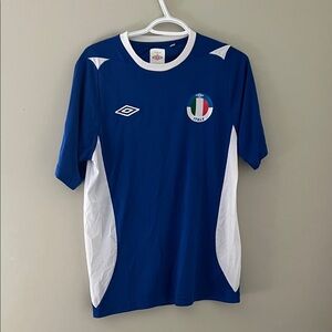 Umbro Italy Soccer Jersey Blue White Men’s Small